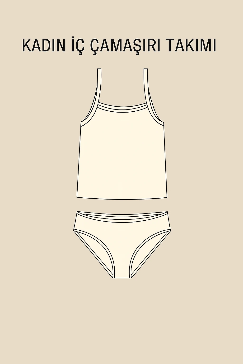 KADIN İÇ ÇAMAŞIR KALIBI