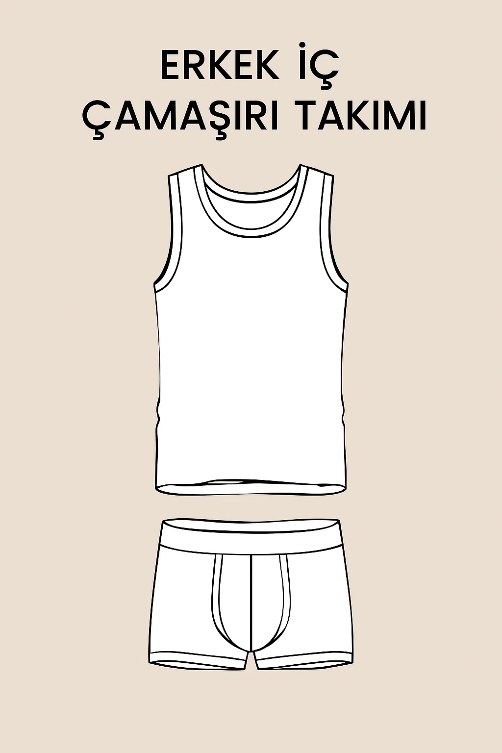 ERKEK İÇ ÇAMAŞIR KALIBI