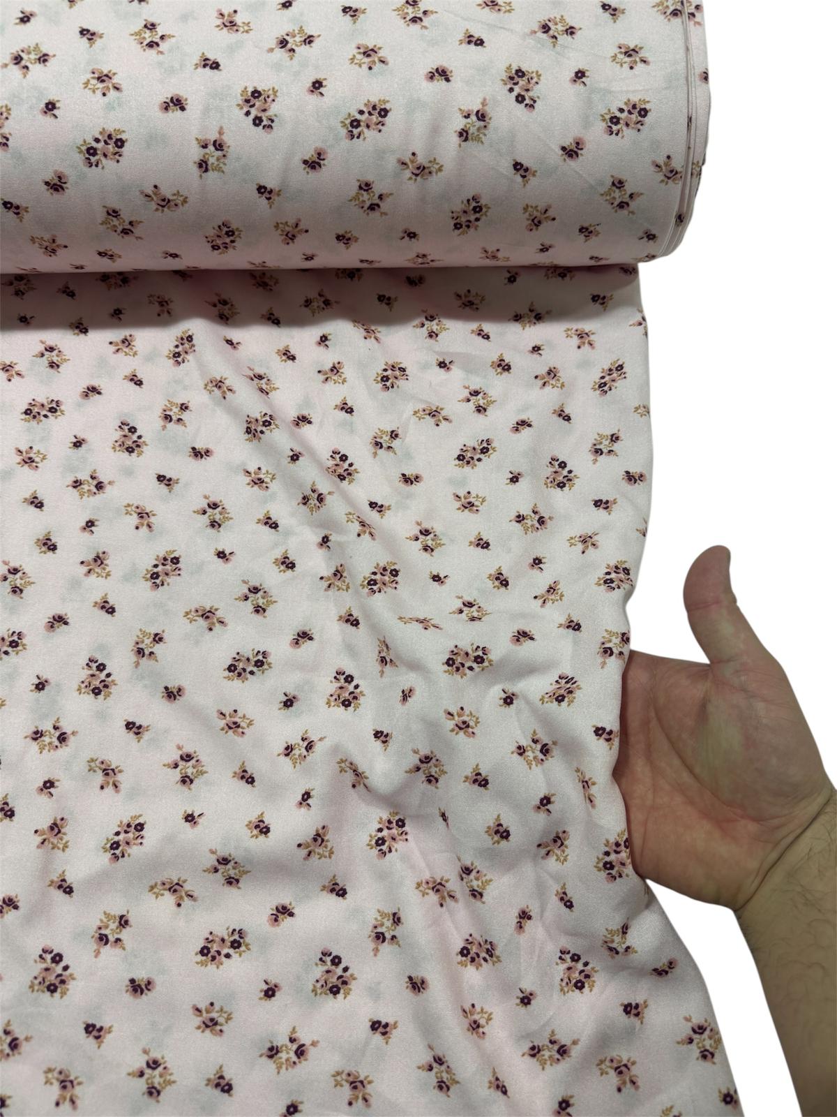 SOFT ÇİÇEK DESEN VİSKON