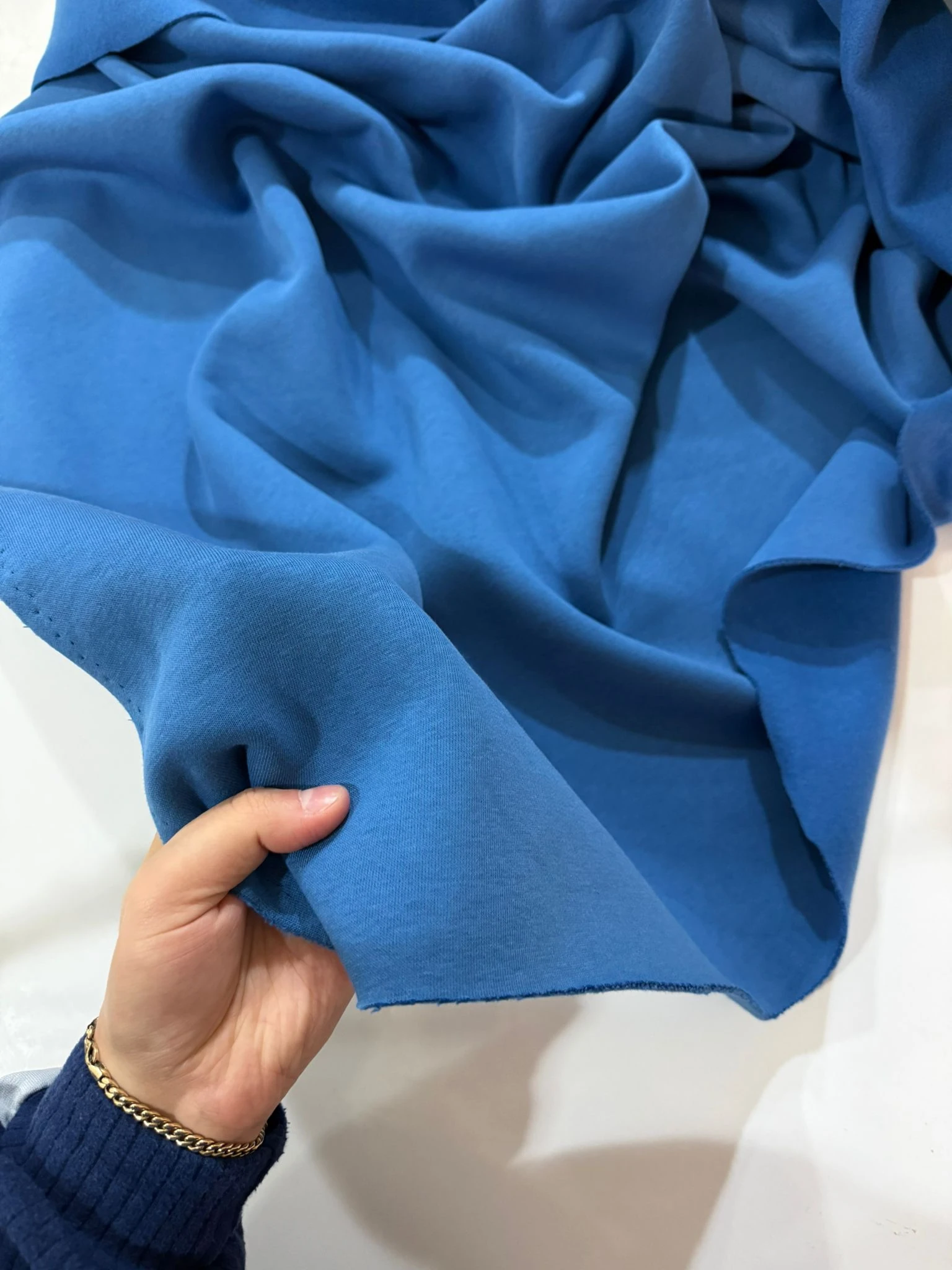 MAVİ 3 İPLİK ŞARDONLU