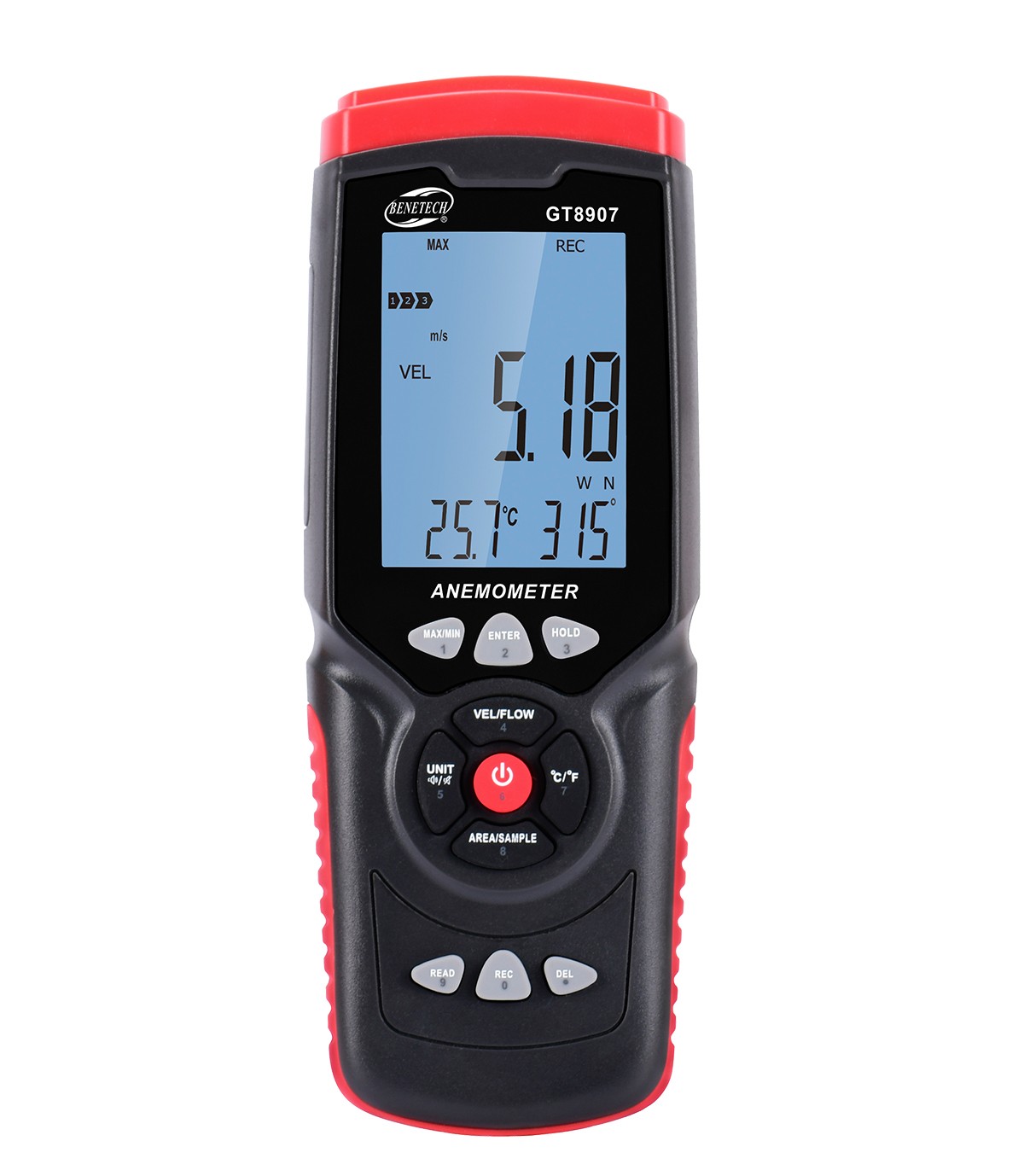 GT8907 Anemometre