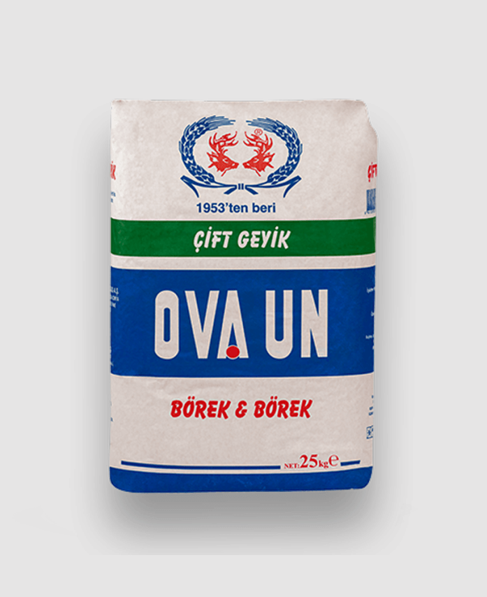 OVA ÇİFT GEYİK Özel Börek & Böreklik Un 25 Kg