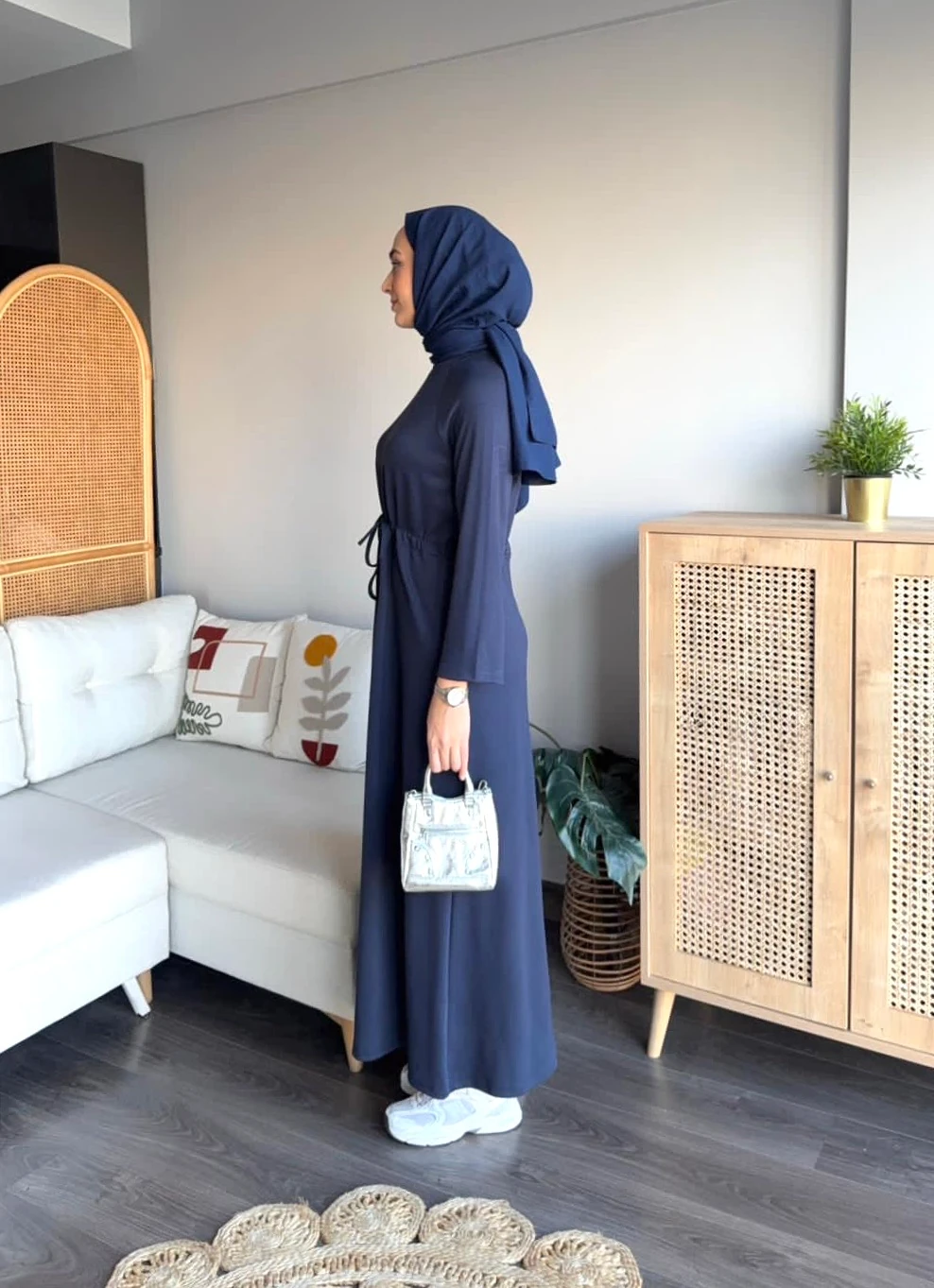 Kuşaklı Oysho Elbise