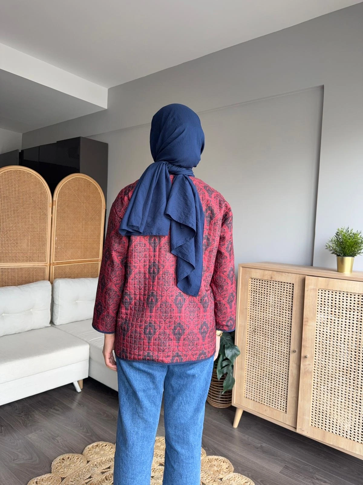 Bohem Kapitone Ceket