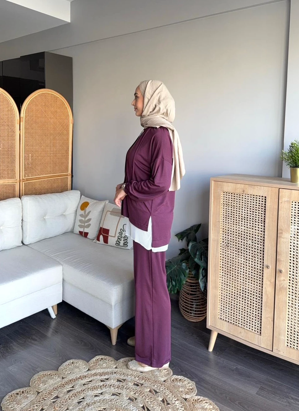 VV Fermuarlı Eşofman Takımı