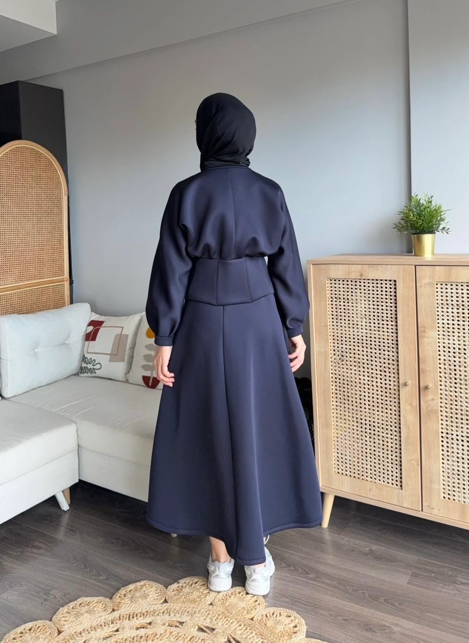 TB Fermuarlı Etekli Takım