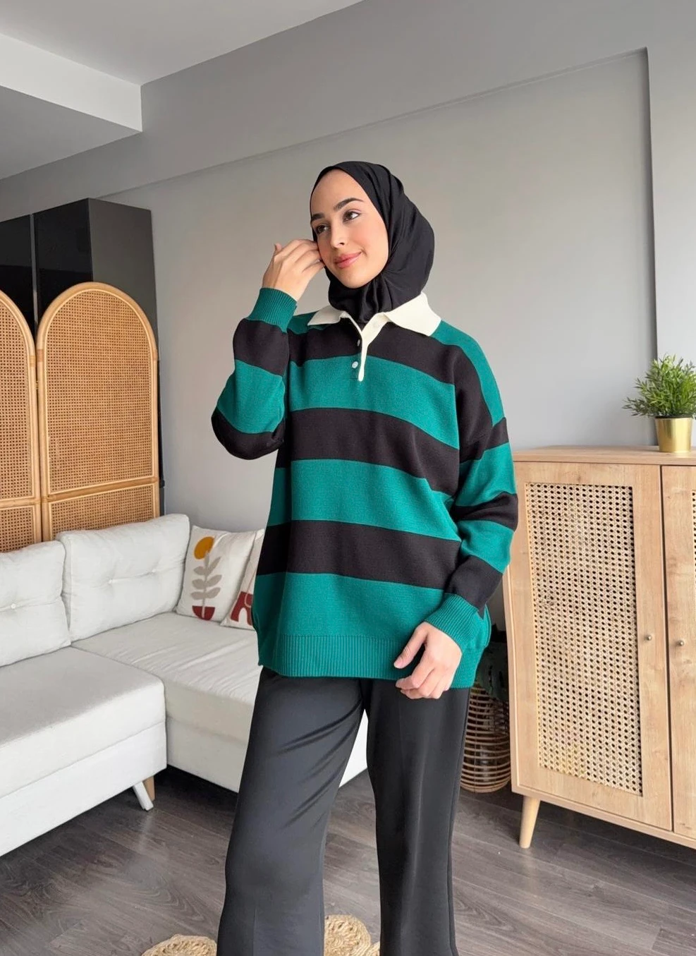 Kalın Çizgili Kazak 