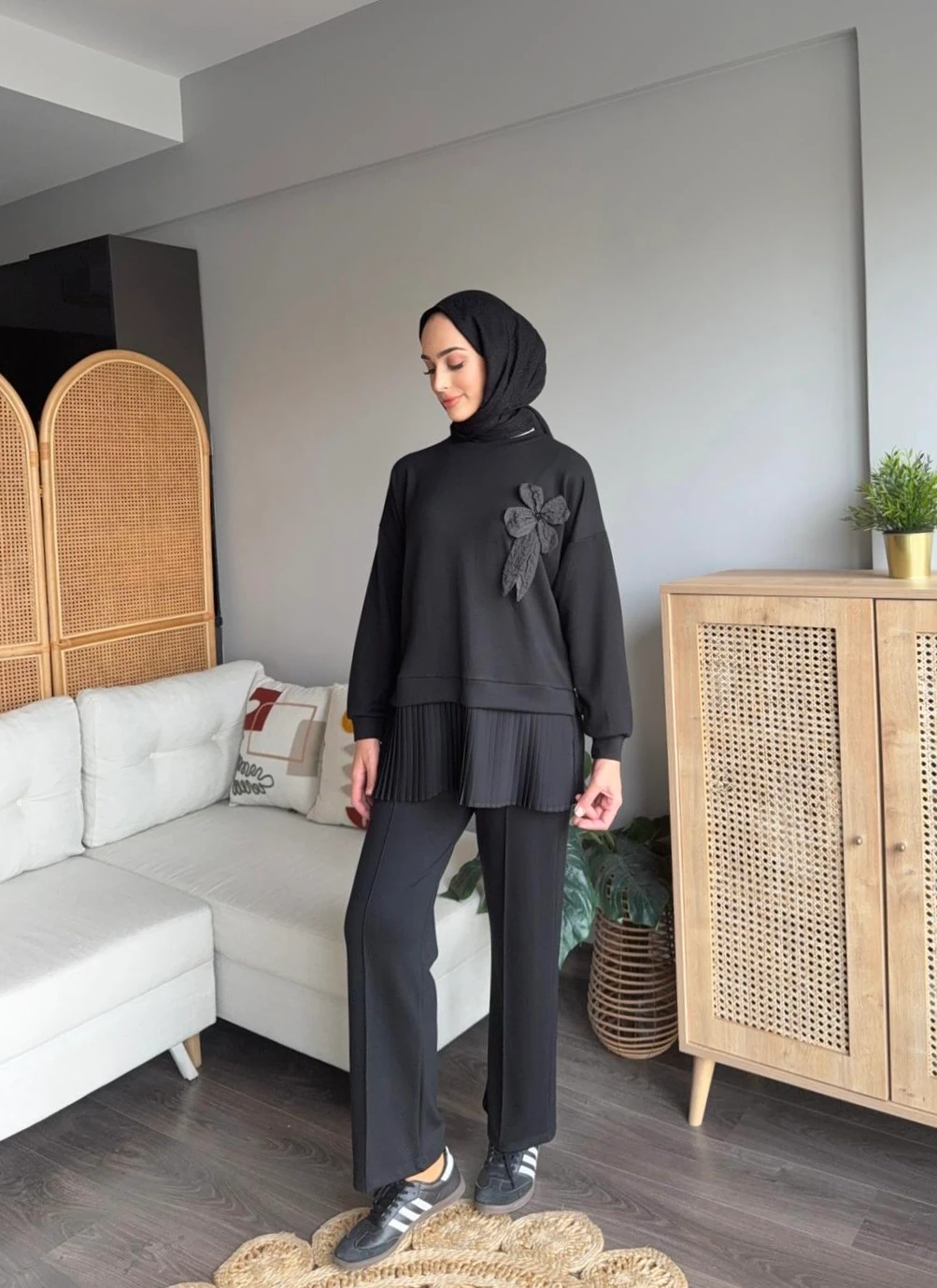 Zambak Takım - Siyah