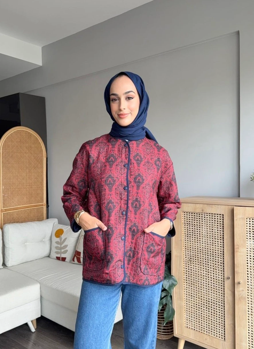 Bohem Kapitone Ceket