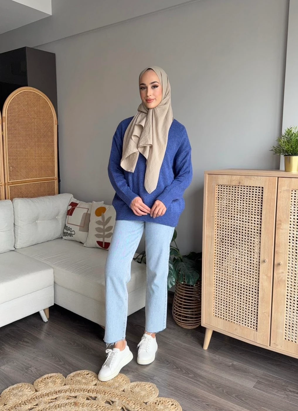 MD Basic Kazak - İndigo Mavi