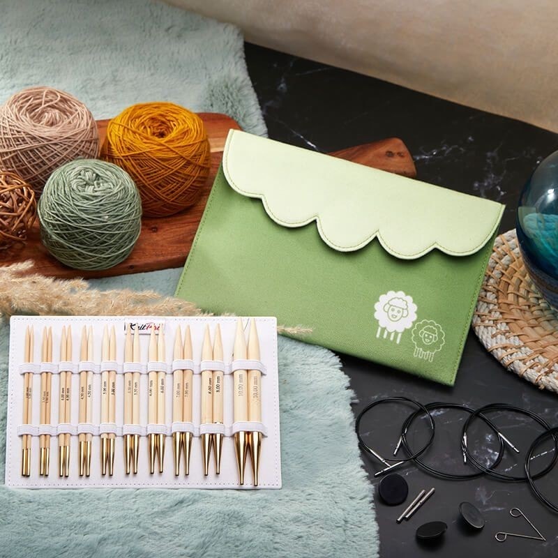 BAMBOO MİSİNALI ŞİŞ SETİ - 13 CM