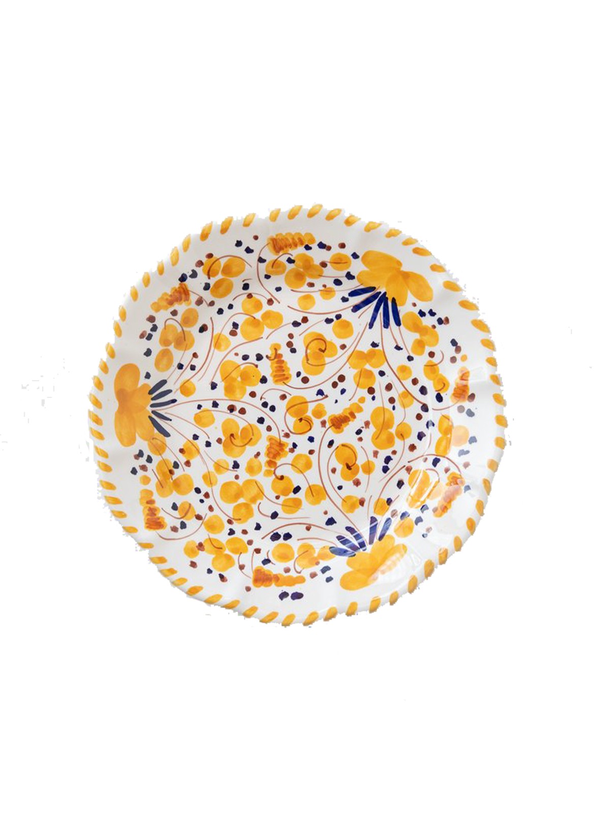 Italyan Sarı Fiori Tabak No:124 25 CM