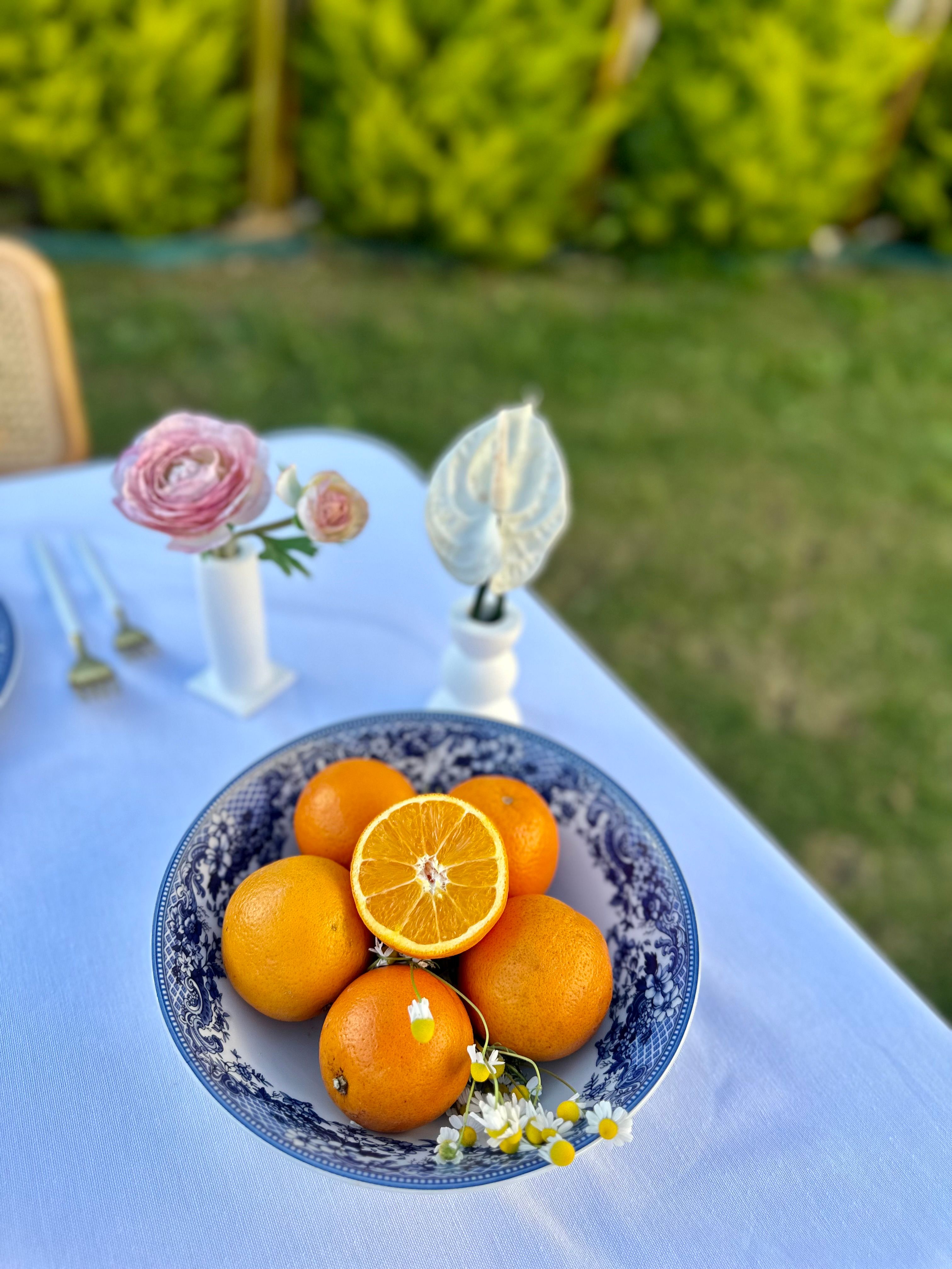 Blue Maison Büyük Salata/Meyve Kasesi
