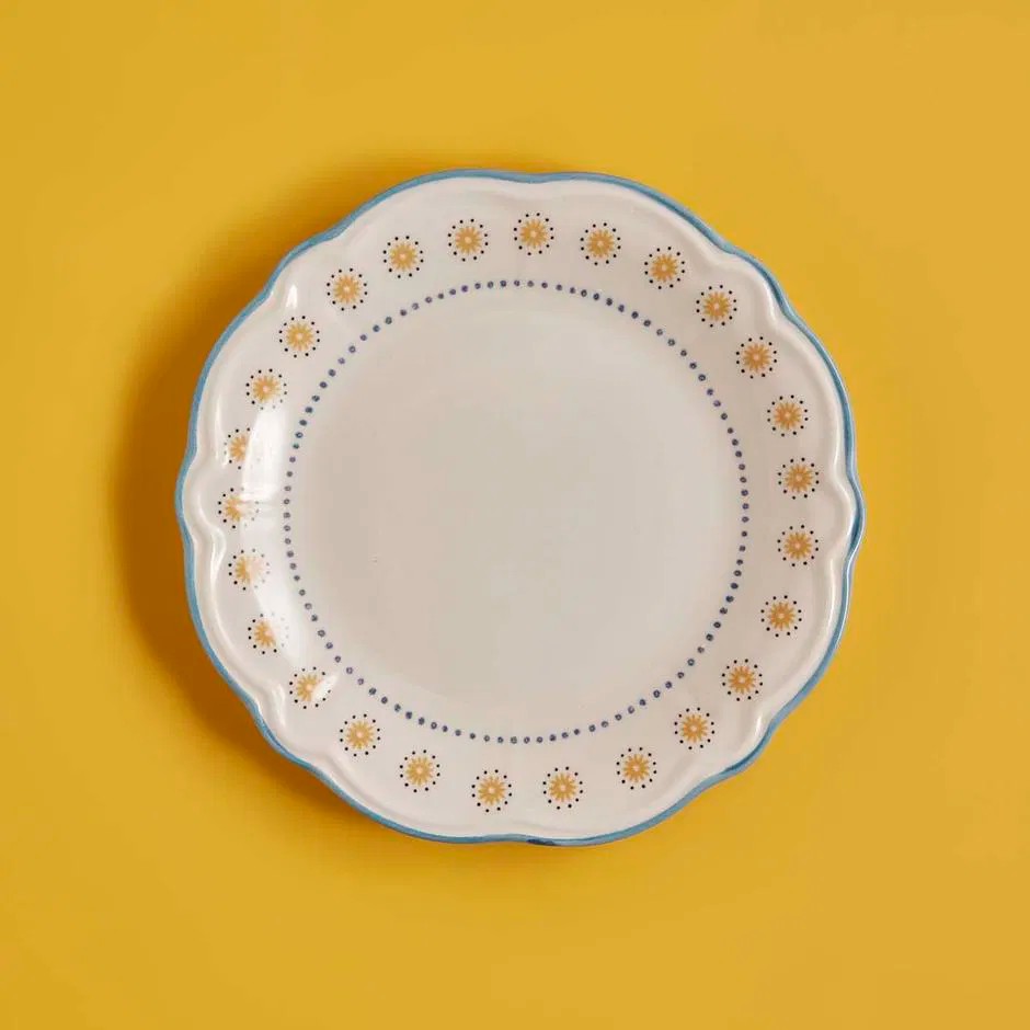 Mabel Stoneware 24 Parça 6 Kişilik Yemek Takımı Mavi