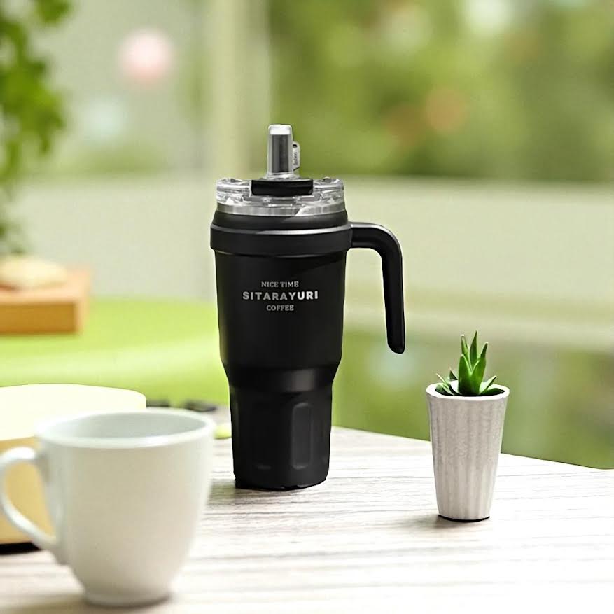 780 ml Vakumlu Termos - Siyah