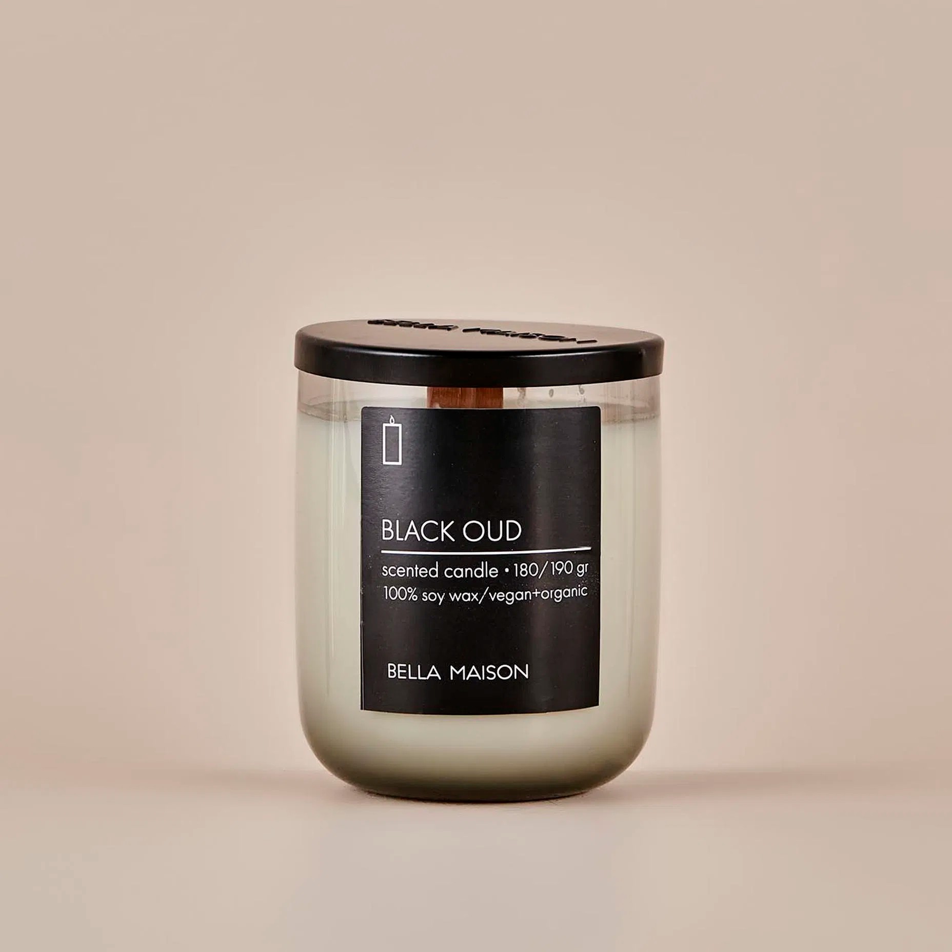 Black Oud Soy Wax Mum
