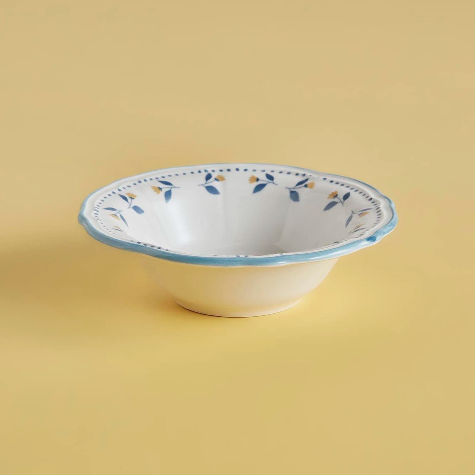 Mabel Stoneware 24 Parça 6 Kişilik Yemek Takımı Mavi