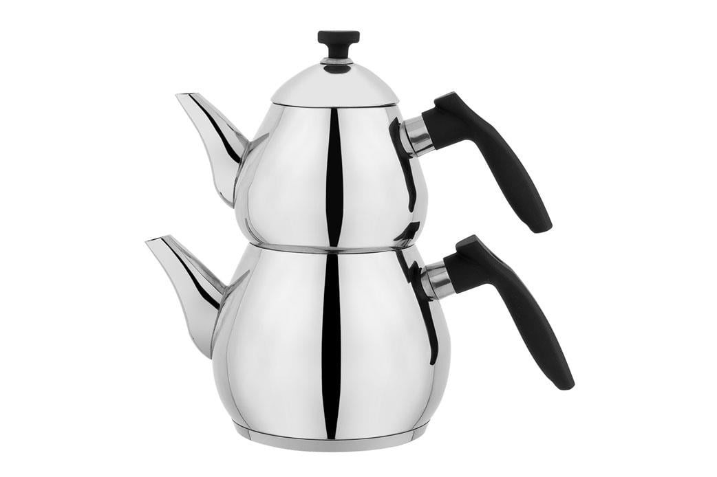 Tea Chef Küçük Boy Çaydanlık Takımı 4 Parça-Siyah