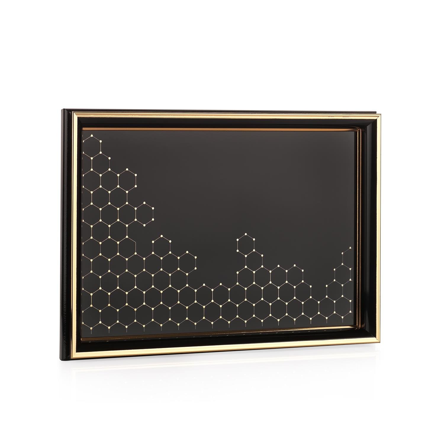 Schafer Bolero Tepsi 1 Parça-Gold/Siyah03