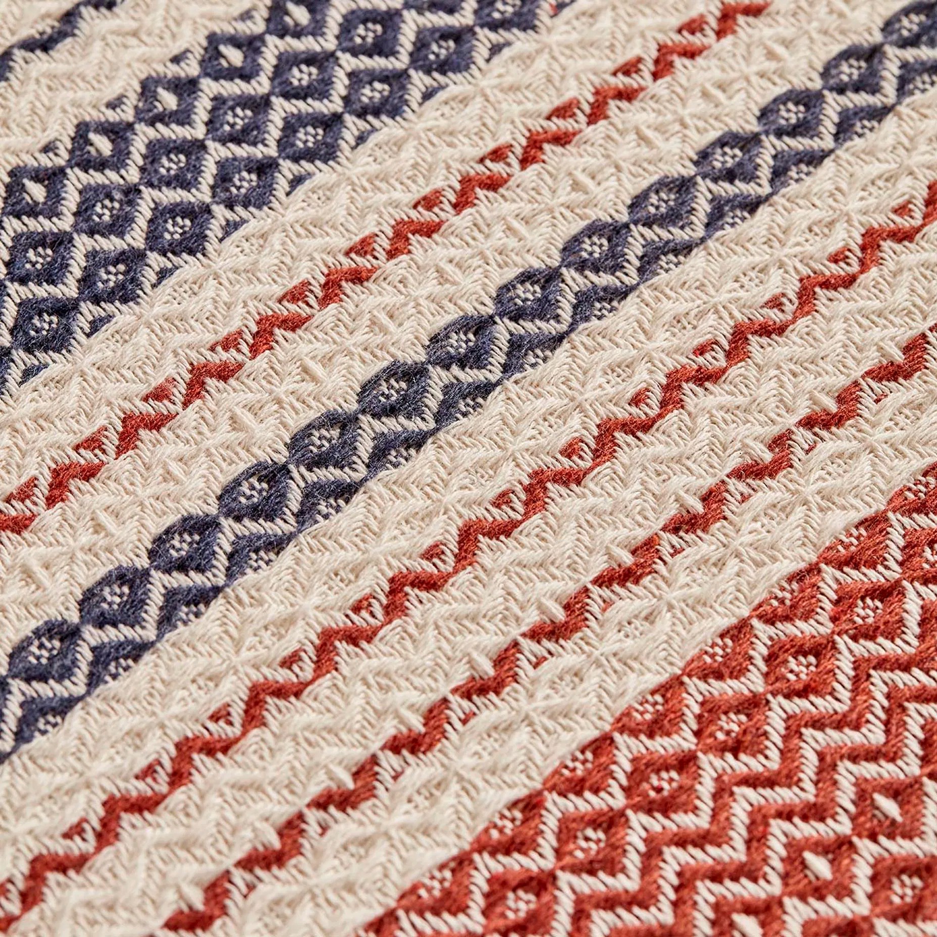 Linea Çift Kişilik Yatak Örtüsü Kiremit (200x230 cm)