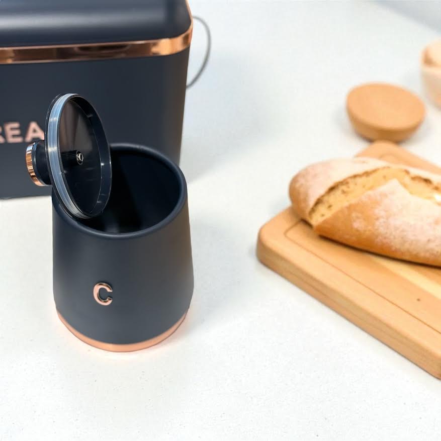 Ekmek Saklama Kutusu + 3’lü Saklama Kabı Seti