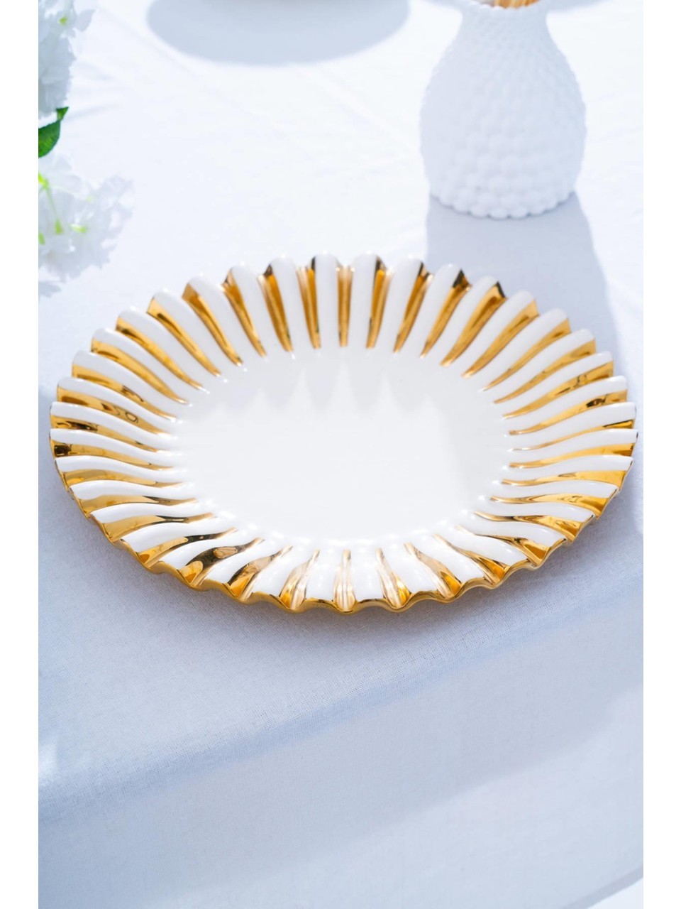 Alba Dekoratif Sunum Tabak - 33 cm