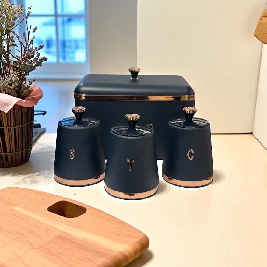 Ekmek Saklama Kutusu + 3’lü Saklama Kabı Seti