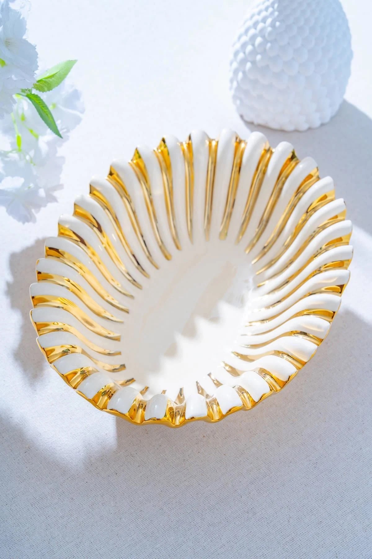 Alba Dekoratif Oval Sunum Tabak - 32 cm