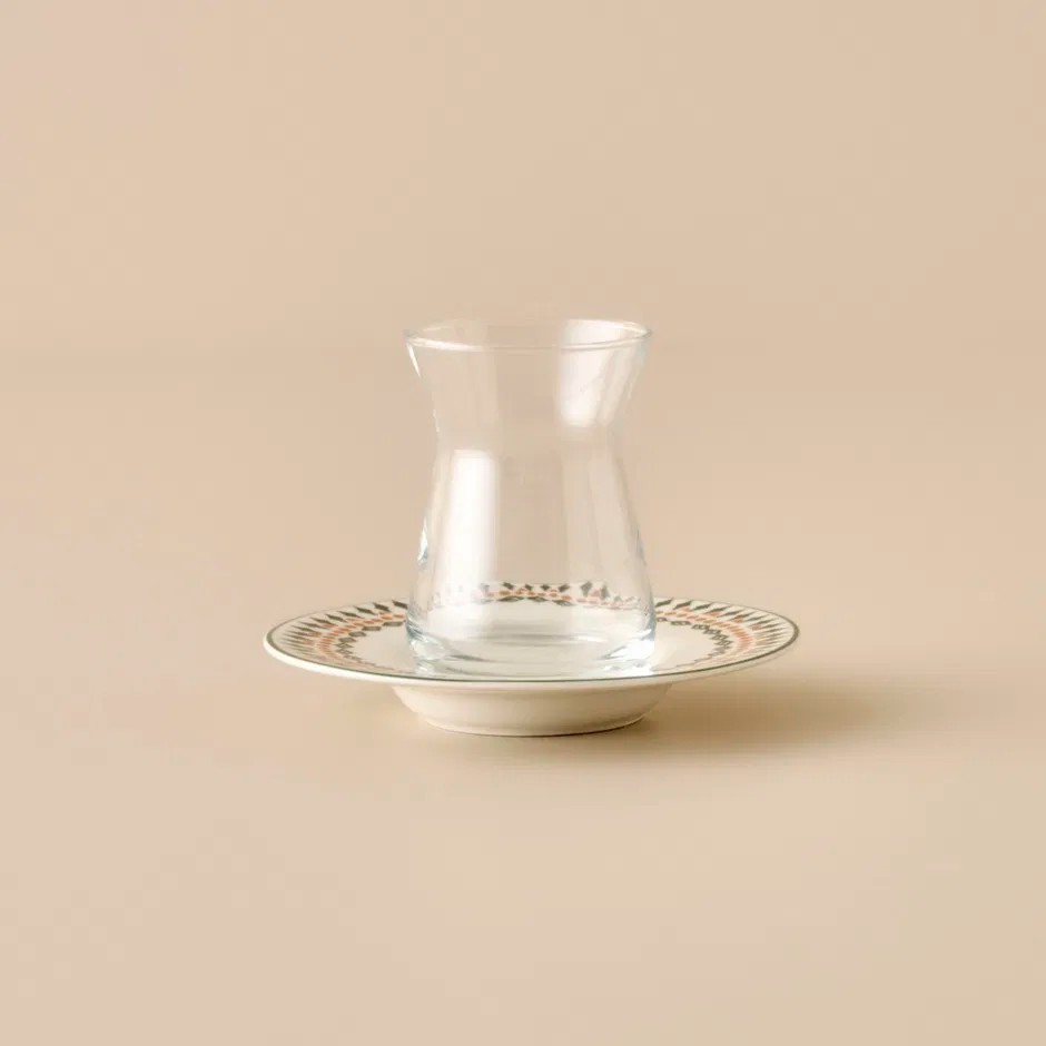 Tulip Porselen 6'lı Çay Bardağı Seti (170 cc)
