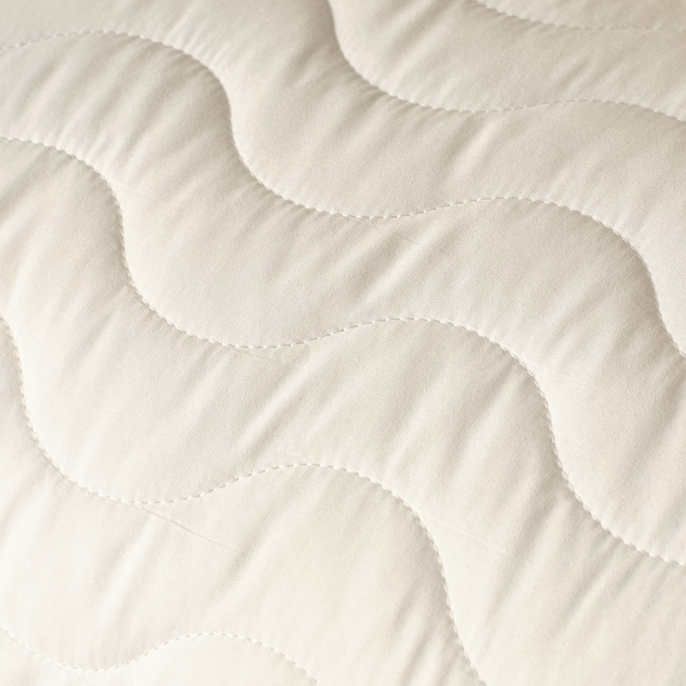 Sıvı Geçirmez Pamuklu Kapitoneli Fitted Yatak Alezi Beyaz (160x200 cm)