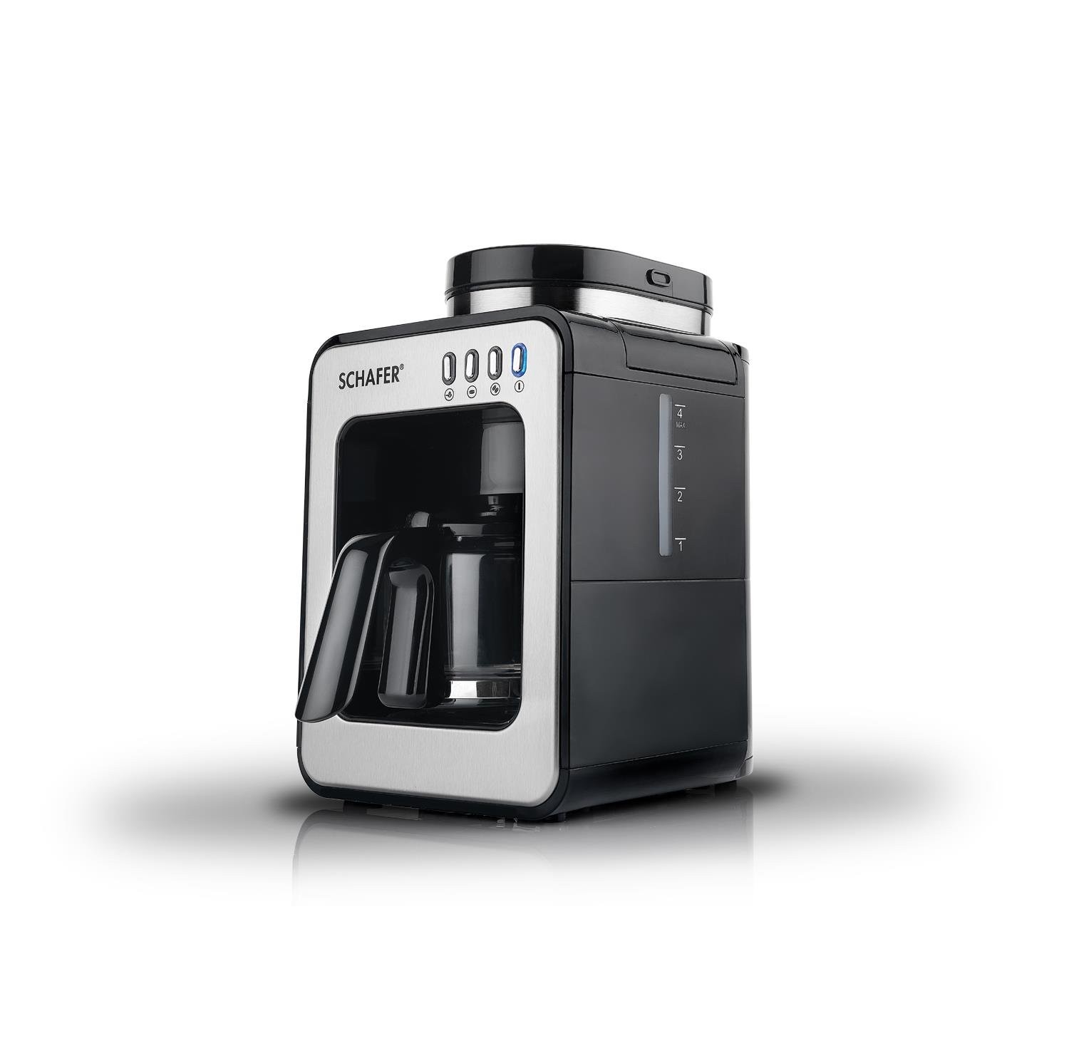 Schafer Barista Kahve Makinesi 2 Parça Siyah