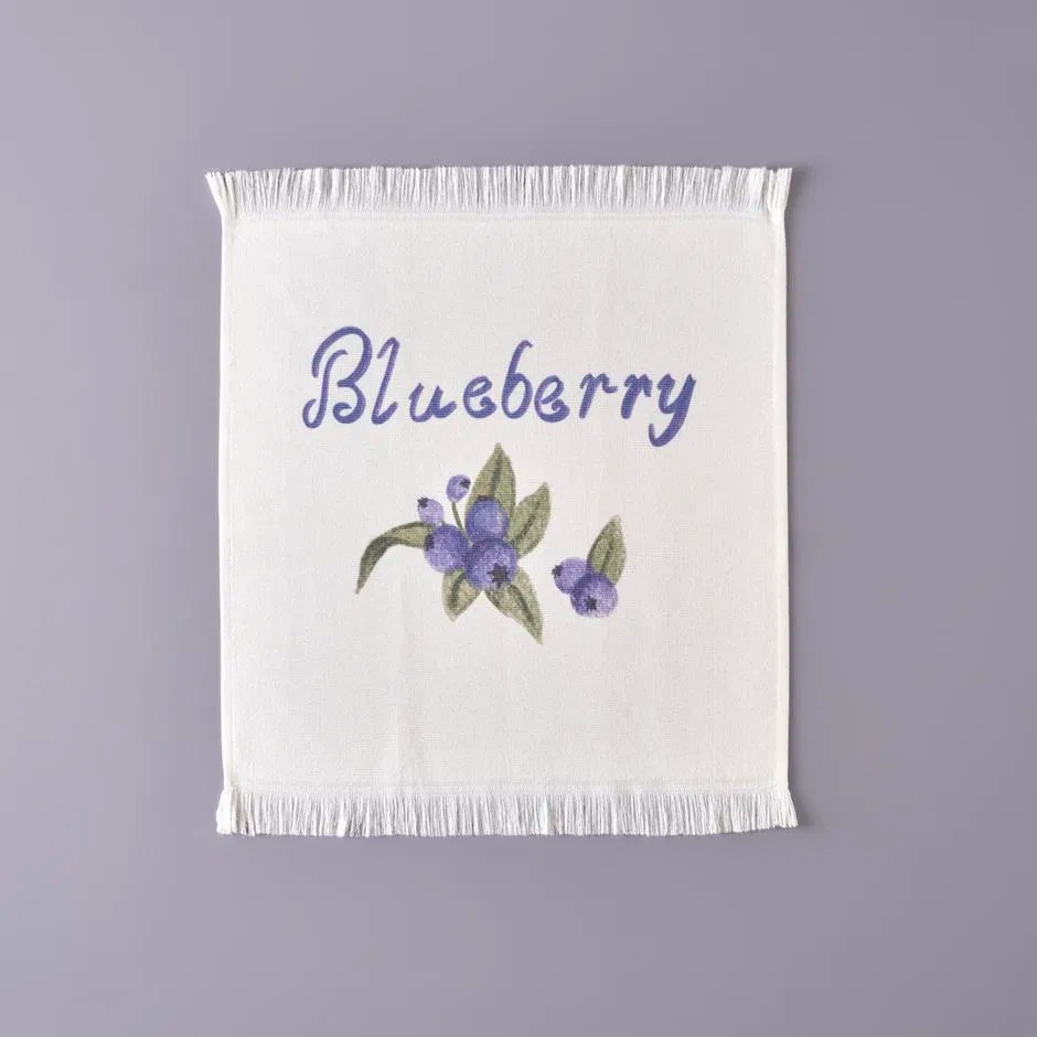 Blueberry Pamuklu Kurulama Bezi 2'li (40x50 cm)