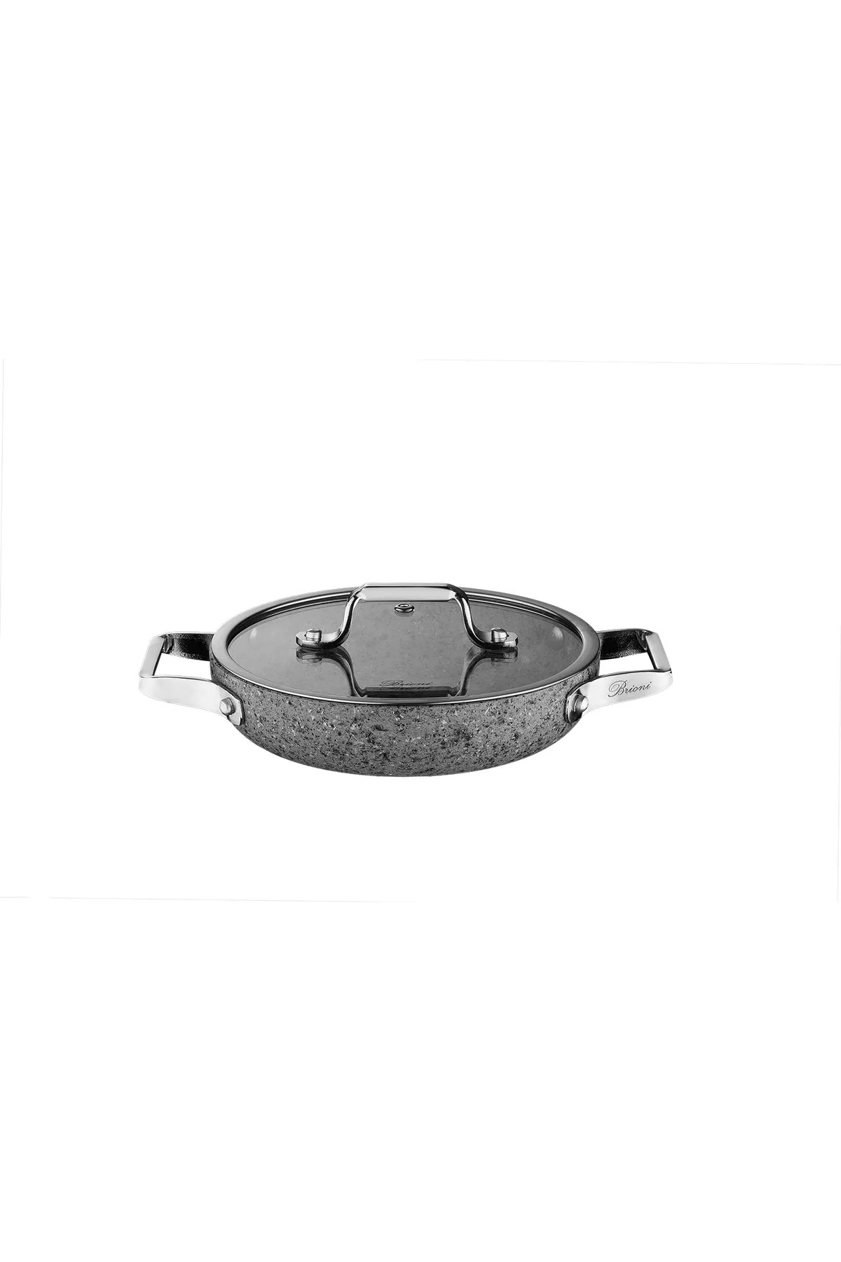 Stone-H 7 Parça Çizilmez Yanmaz Yapışmaz 18cm 20cm 22cm 3'lü Sahan Omlet Seti