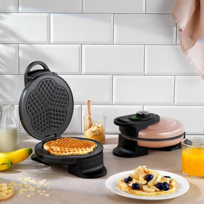 Waffle Express Waffle Makinesi - Bronz