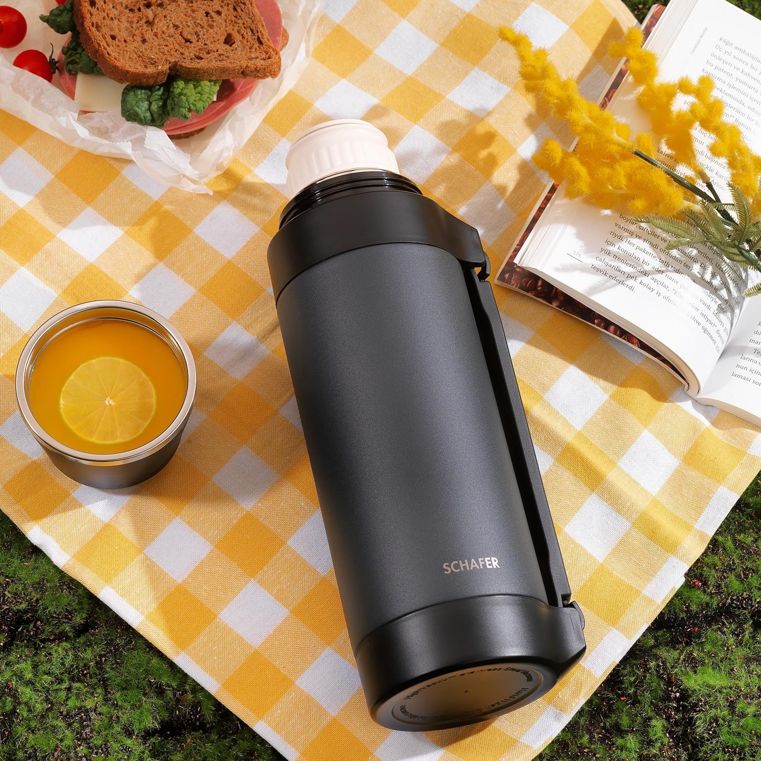 Schafer Steely Termos 1.5 L - Lavivert