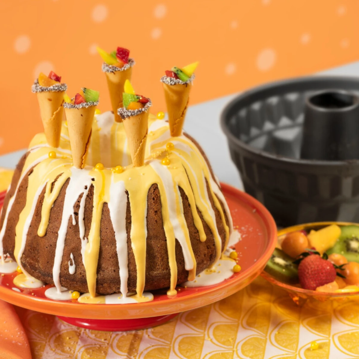 Gourmet Borulu Kek Kalıbı 22 Cm