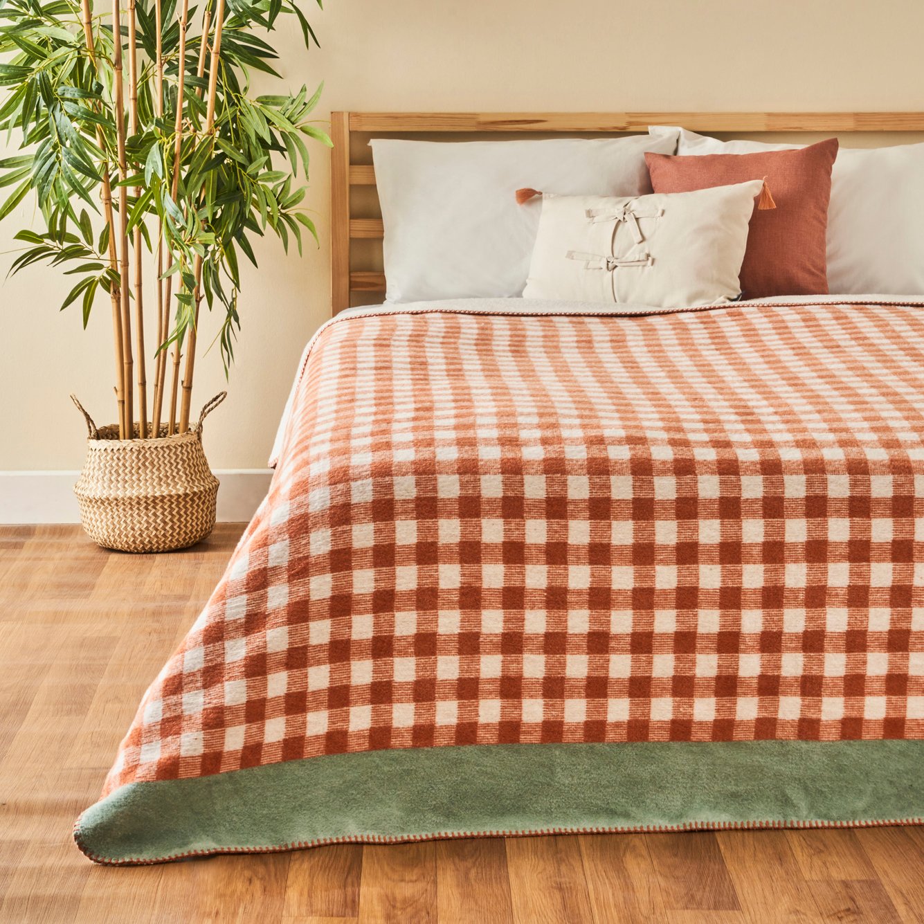 Pavia Pamuklu Tek Kişilik Battaniye (150x200 cm)