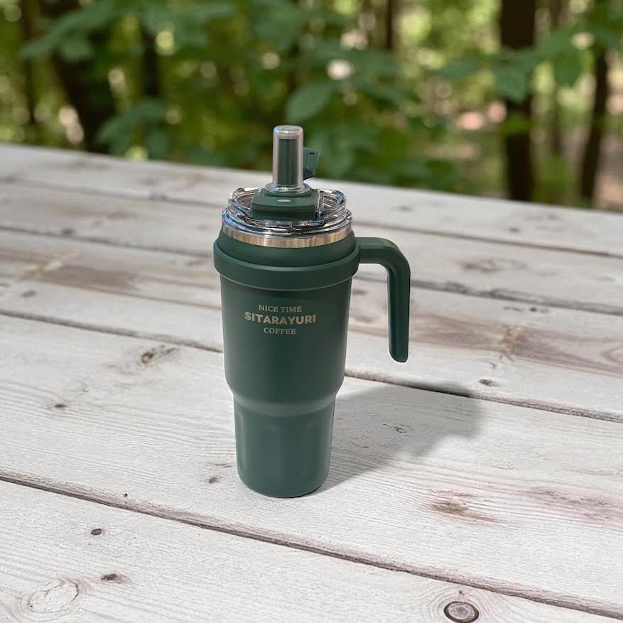 780 ml Vakumlu Termos - Haki