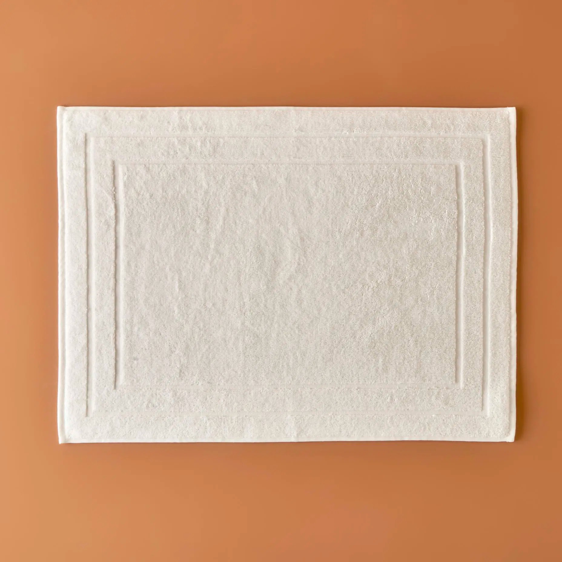 %100 Pamuk Premium Dorita Ayak Havlusu Beyaz (50x70 cm)