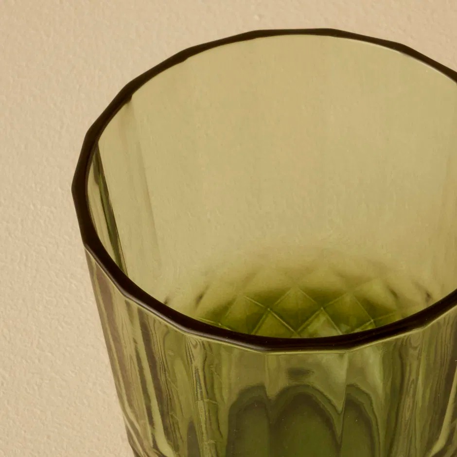 Colore Kesme Bardak Yeşil (320 cc)