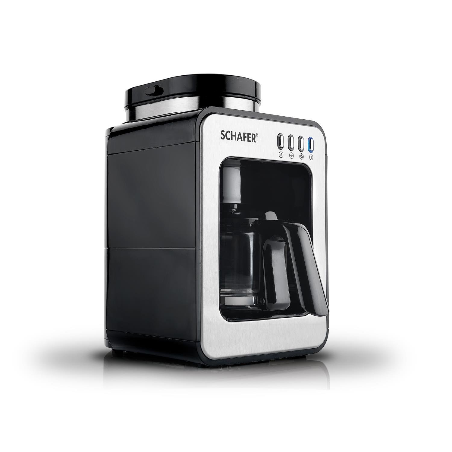 Schafer Barista Kahve Makinesi 2 Parça Siyah