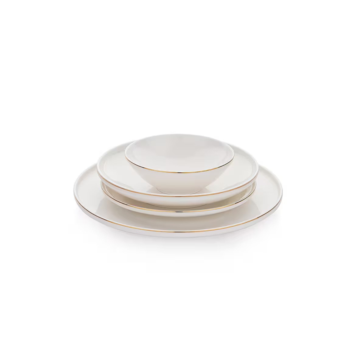 Chance Gold Yemek Takımı 56 Parça Gold