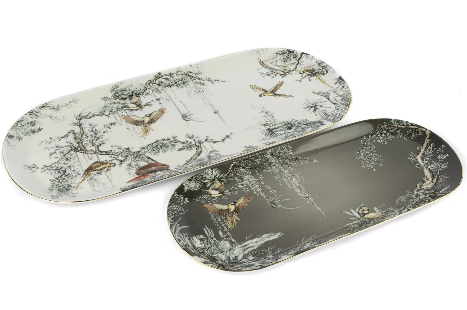 Plomo 2li Oval Servis Tabağı 42-33cm