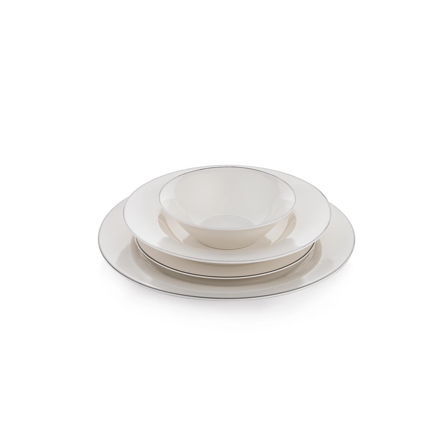 Fiesta Yemek Takımı 24 Parça-Platin