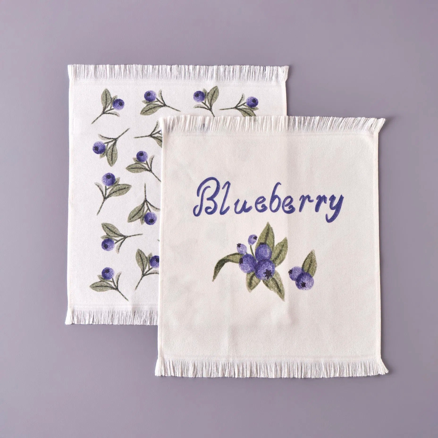 Blueberry Pamuklu Kurulama Bezi 2'li (40x50 cm)