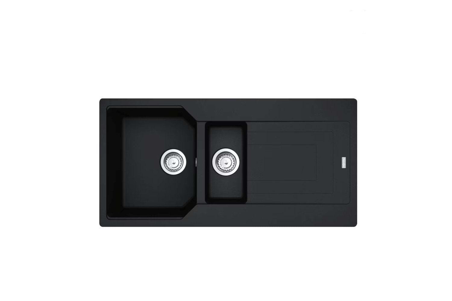 114.0688.455-Franke Urban Ubg 651-100 Nero Granit Eviye