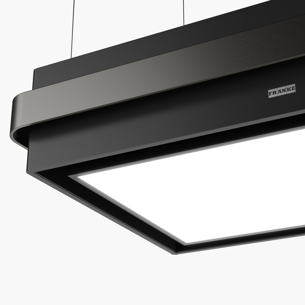 345.0726.996-Franke Mythos Masterpiece FMYS BK/AN F80 KL Matt Black+Antrasit Ada Davlumbaz