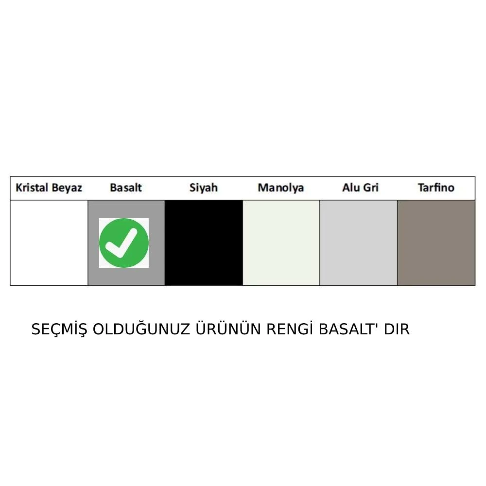 314163-Nuevo Sonas Xl 6 S Çift Yönlü Basalt Seramik Eviye