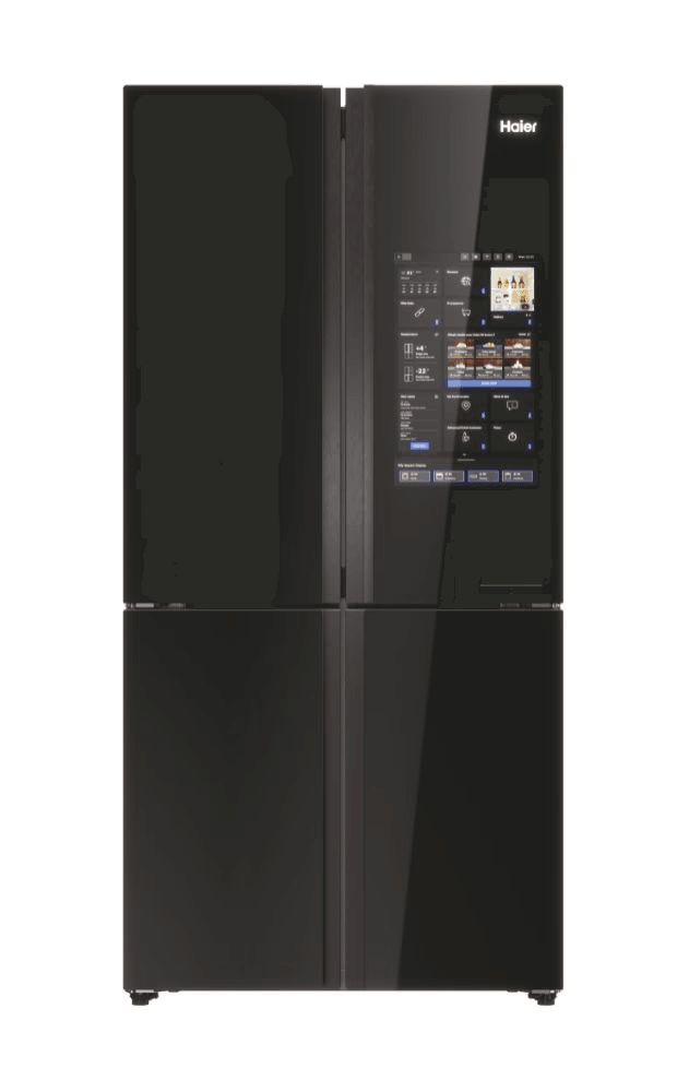 34005645-Haier HCW9919ESGB 4 Kapılı 586 Litre Siyah Solo Buzdolabı