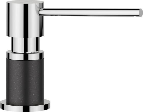 525810-Blanco Lato Sıvı Sabunluk Antrasit Krom